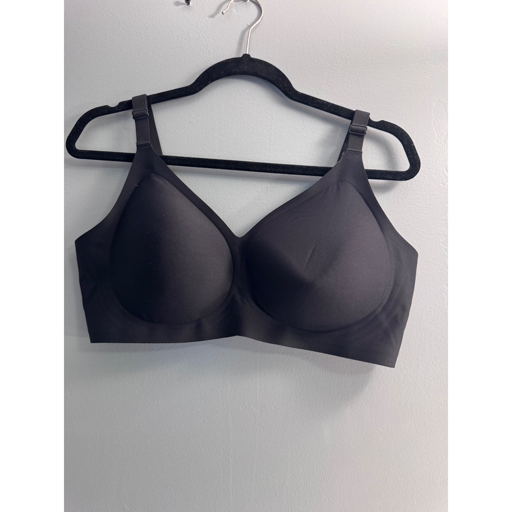 OEAK Black Seamless Wireless Bra Molded Cups XXL NWT